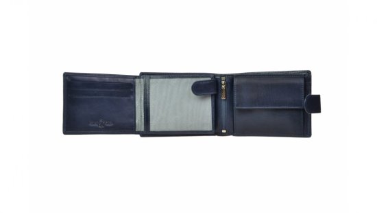 Pánská kožená peněženka SG-22511 modrá 3