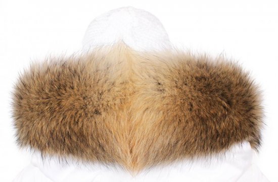 Fur trim on the hood - raccoon collar LM 10/12 (80 cm) 1
