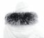 Kožešinový lem na kapuci - límec mývalovec snoutop 36/5 (60 cm) 1