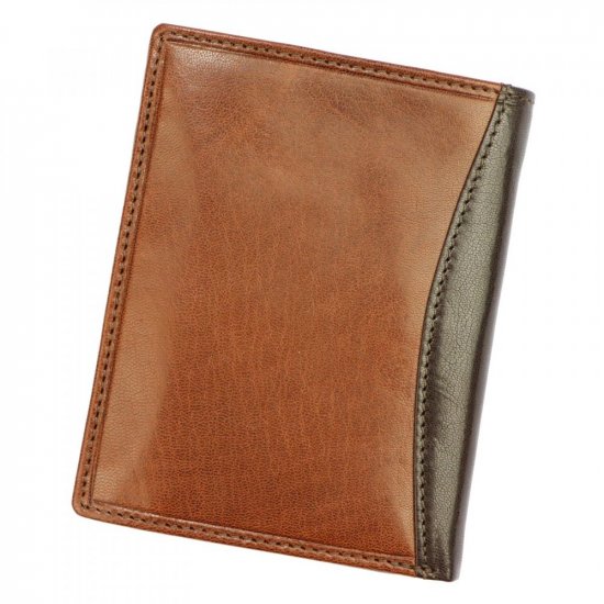 Pánská kožená peněženka El Forrest 2513-21 RFID hnědá 1