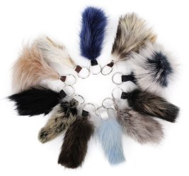 Kožešinová klíčenka K 03