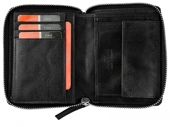 Pánská kožená peněženka Pierre Cardin FOSSIL TILAK12 28818 BIS RFID šedá 6