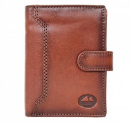 Pánska kožená peňaženka El Forrest 2852-29 RFID hnedá