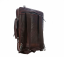 Pánská kožená taška na notebook - batoh  SPIKES & SPARROW 1511301 tmavě hnědá