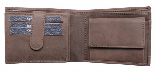 Pánska kožená peňaženka SG-202 hnedá