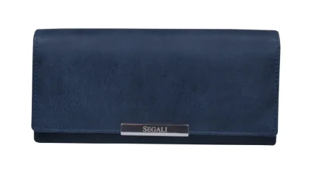 Dámska kožená peňaženka SG-27066 indigo Dámska kožená peňaženka SG-27066 indigo