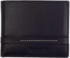 Pánska kožená peňaženka 21042 čierna