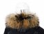 Fur trim on the hood - raccoon collar snowtop M 35/60 (70 cm) 3