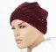 Dámska pletená čiapka Capu - 392 červená
