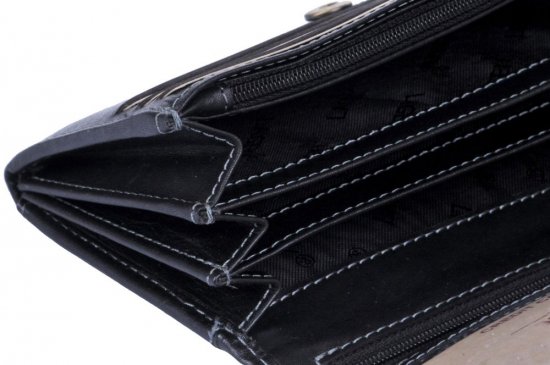 Dámska kožená peňaženka PWL-2388/T černá 3
