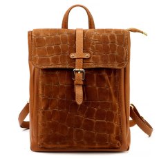 Kožený batoh Luka Belinda camel