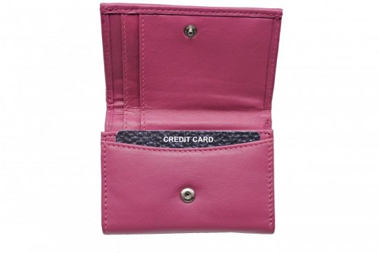 Dámská malá kožená peněženka SG-21756 fialová 3