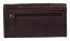Dámska kožená peňaženka PWL-2388/T tm. hnedá 2