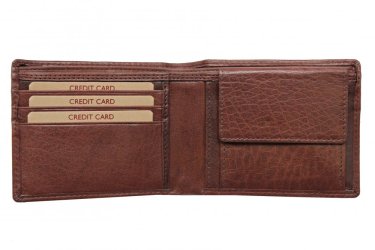 Pánská kožená peněženka W 28053 hnědá 2