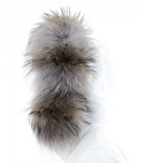 Kožušinový lem na kapucňu - golier medvedíkovec M 154/10 (61 cm)
