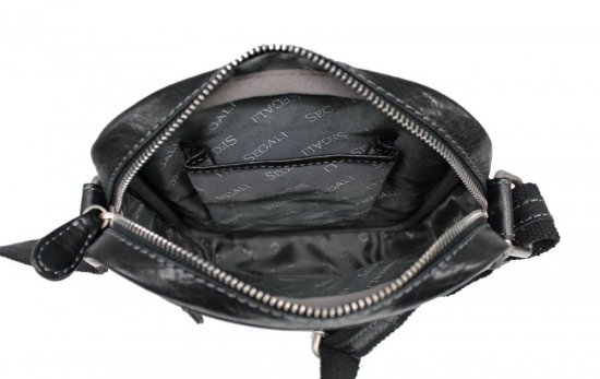 Pánská kožená taška přes rameno SG-27018 hnědá