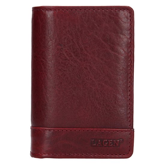 Kožená dokladovka V-260/T bordo