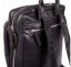 Kožený batoh 2106 černý - zadní pohled 02