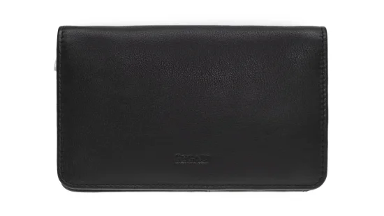 Pánska kožená etue (dokladovka) SG-27003 čierna