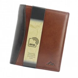 Pánská kožená peněženka El Forrest 2552-21 RFID hnědá