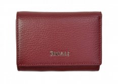 Dámska kožená peňaženka SG-27106 B Bordó