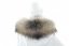 Kožešinový lem na kapuci - límec mývalovec M 150 (68 cm)