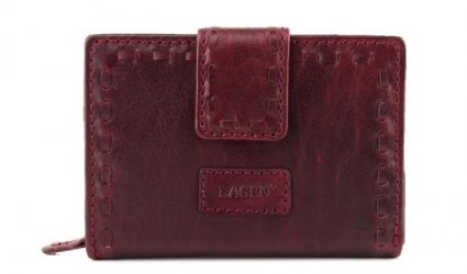 Dámská kožená peněženka 23534/T vínová