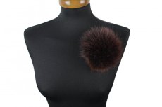 Kožešinová bambule liška hnědá  (11 - 12 cm)
