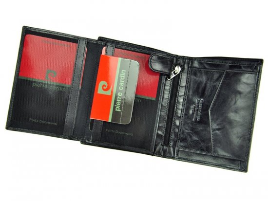 Pánská kožená peněženka Pierre Cardin 02 TEXAS 2326 černá 3
