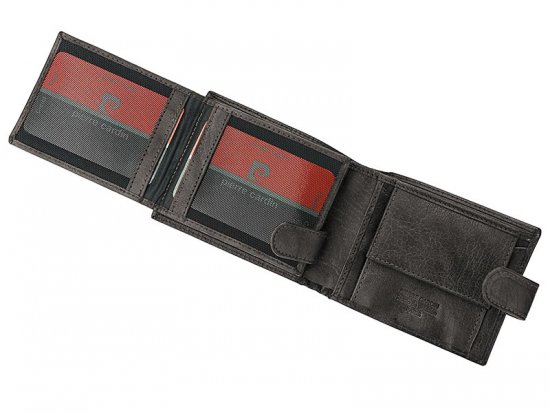 Pánská kožená peněženka Pierre Cardin TILAK12 2323A RFID šedá (malá) 8