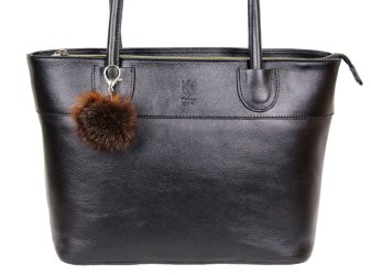 Kožešinový přívěsek ke kabelce liška bluefrost wolf