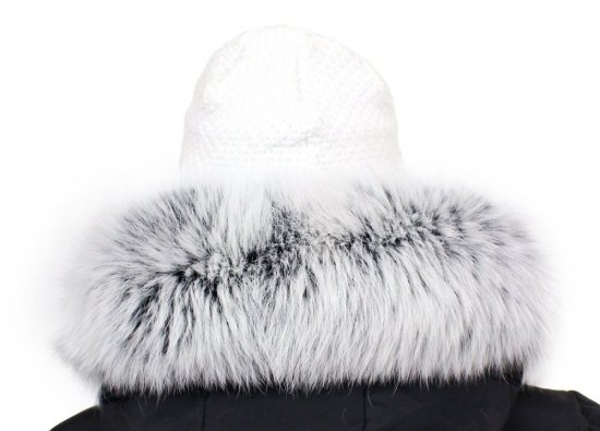Kožušinový lem na kapucňu - golier líška L 08/30 (70 cm) 3