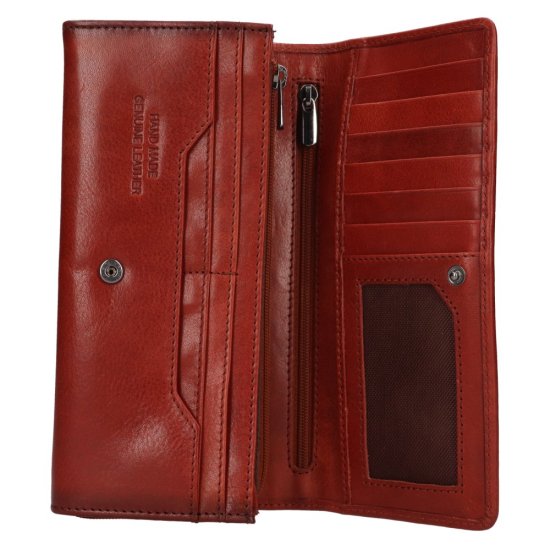 Dámská kožená peněženka LGW 2720 koňak - vnitřní výbava