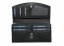 Dámska kožená peňaženka SG-27064 čierna 2
