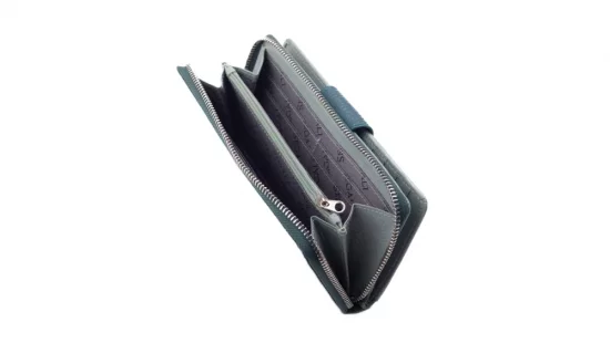 Dámska kožená peňaženka SG-27617 zelená/modrá 5