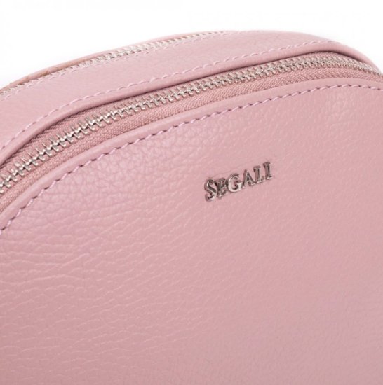 Dámska kožená taška cez rameno SG-212 rose 3