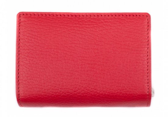 Dámska kožená peňaženka SG-27106 B Červená 1