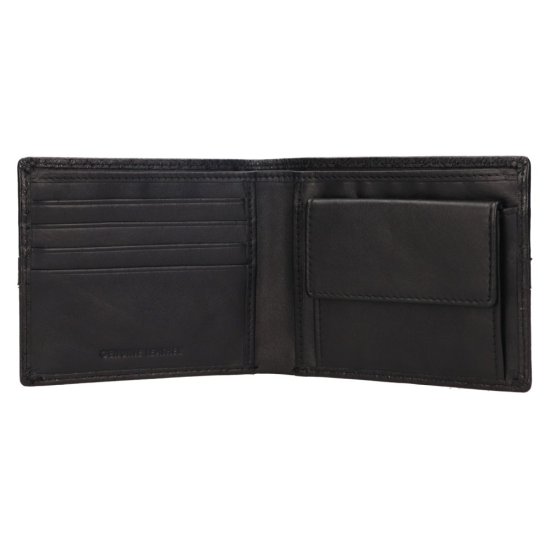Pánská kožená peněženka 212405 A černá - vnitřní vybavení