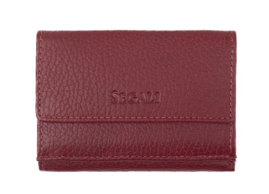 Dámska kožená peňaženka SG-21756 bordo