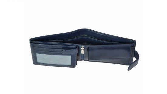 Pánská kožená peněženka SG-22511 modrá 2