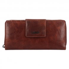 Dámska kožená peňaženka LG - 22162 hnedá