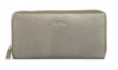 Dámska kožená peňaženka SG-27395 zlatá