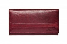 Dámská kožená peněženka W-22025/T vínová