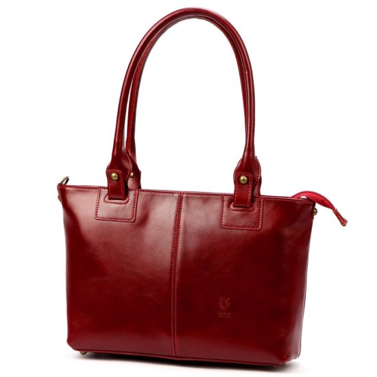 Dámská kožená kabelka Angelika bordo Dámská kožená kabelka Angelika bordo