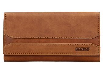 Luxusní dámská kožená peněženka W-22025/V hnědá