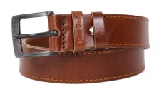 UNI kožený opasek Black Hand 2136-74 hnědý 1