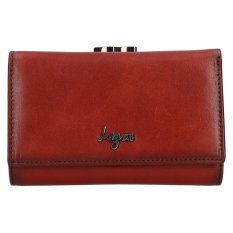 Dámská kožená peněženka LGW 2641D koňak - přední strana