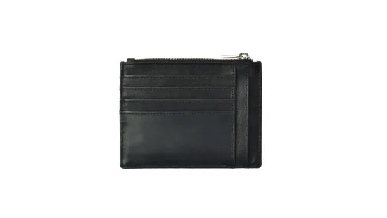 Pánská kožená dokladovka SG-27486 černá - zadní pohled