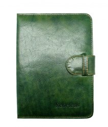 Kožený diář A5  SC Komen zelený