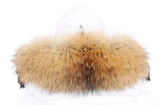Exkluzívny kožušinový lem na kapucňu - golier medvedíkovec  MX-04 (71 cm) 1